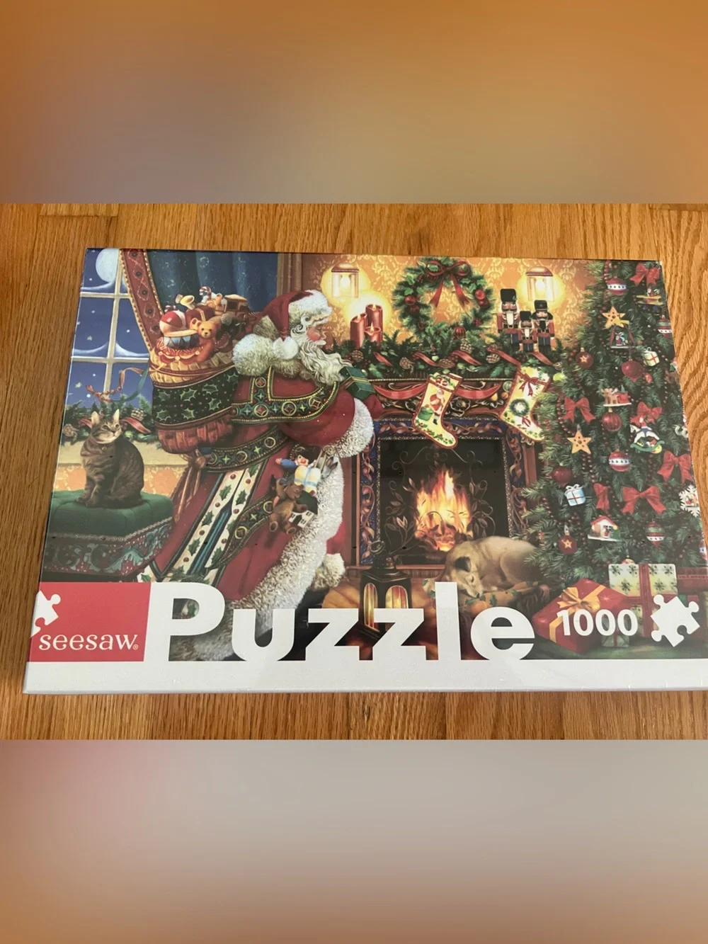 Seesaw 1000-piece jigsaw puzzle titled 